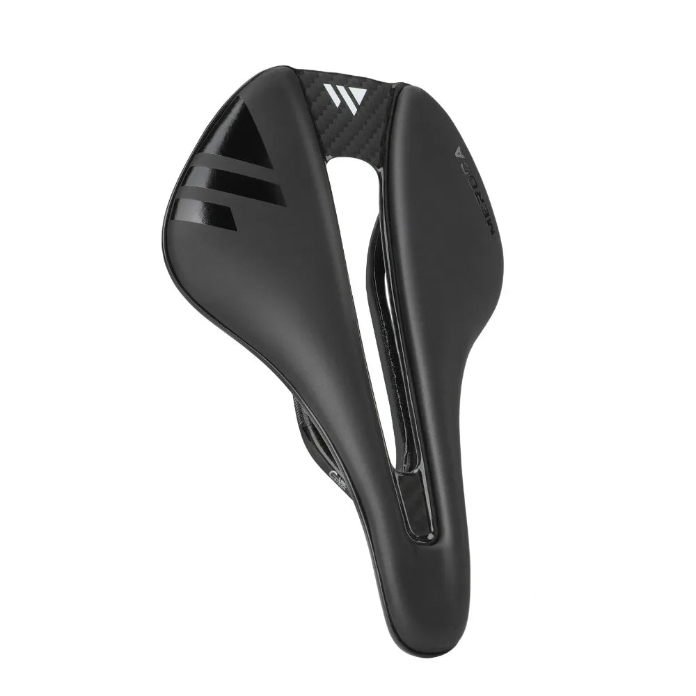 T55 EVA Carbon Fiber Hollow Saddle Soft Saddle with High-Density Foam Filling Comfortable Breathable Bicycle Saddle Accessories