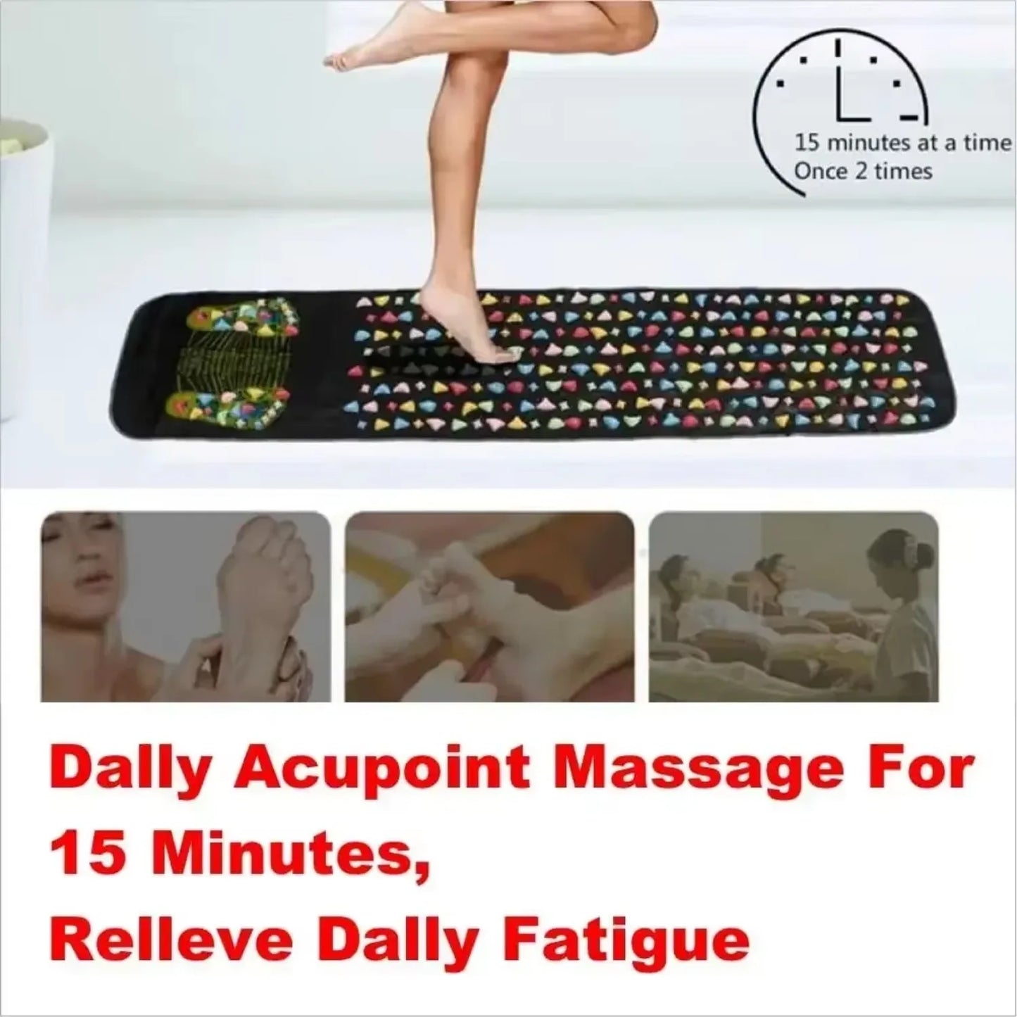 Acupressure Pad Foot Reflexology Massage Pad Health Care Walking Foot Pressure Pad Reflexology Massage Pad Foot Massager