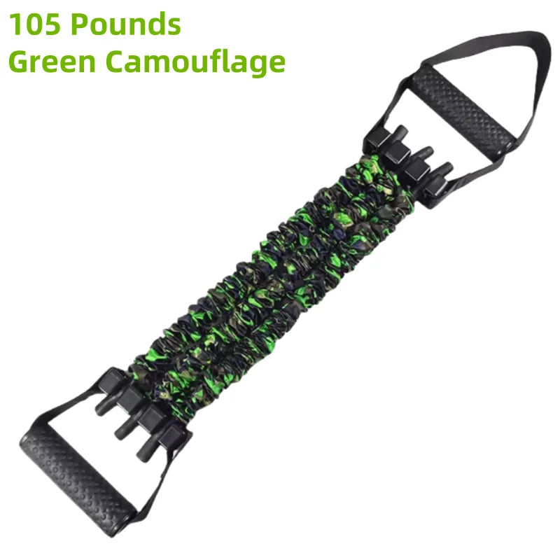 Chest Expander Resistance Band Elastic Pull Rope Strength Trainer Home Gym Fitness Equipment Adjustable Dumbbell Chest Developer