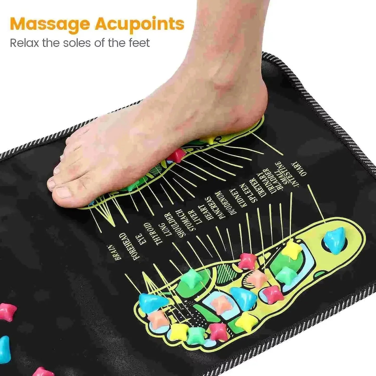 Acupressure Pad Foot Reflexology Massage Pad Health Care Walking Foot Pressure Pad Reflexology Massage Pad Foot Massager