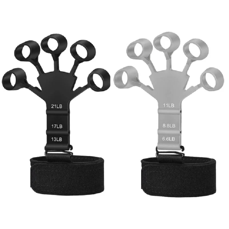 Finger Trainer Five Finger Rehabilitation Device Wrist Therapy Tool Silicone Grip Strength Enhancer Hand Grip Extender