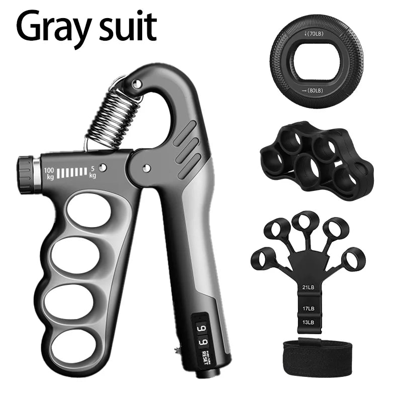 5-60/100/150kg Grip Strength Gym Wrist Expander Hand Strengthener Adjustable Muscle Recovery Fitness Hand Strength Exercise